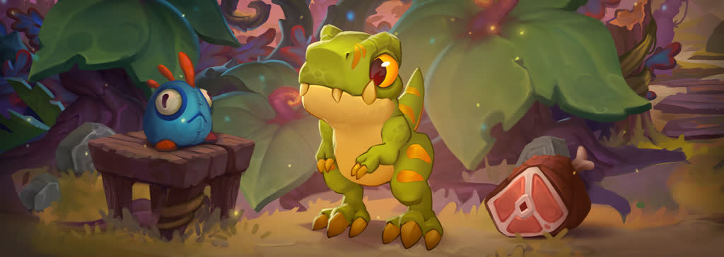 ระบบสัตว์เลี้ยงใหม่ใน Hearthstone: ราชาไดโนเสาร์ครูช