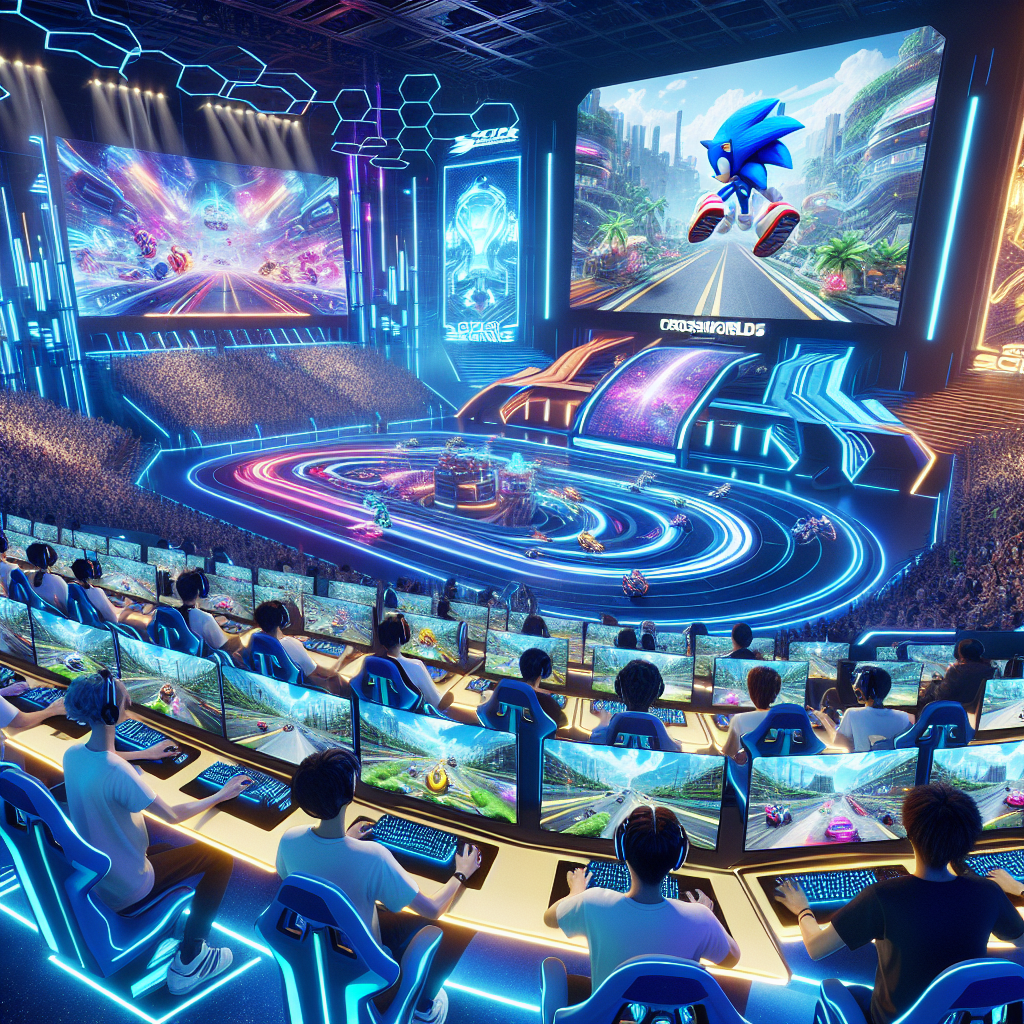 การแข่งขันแสดงสุดยิ่งใหญ่ของ Sonic Racing CrossWorlds และ Virtua Fighter 5 R.E.V.O. ใน Esports World Cup 2025