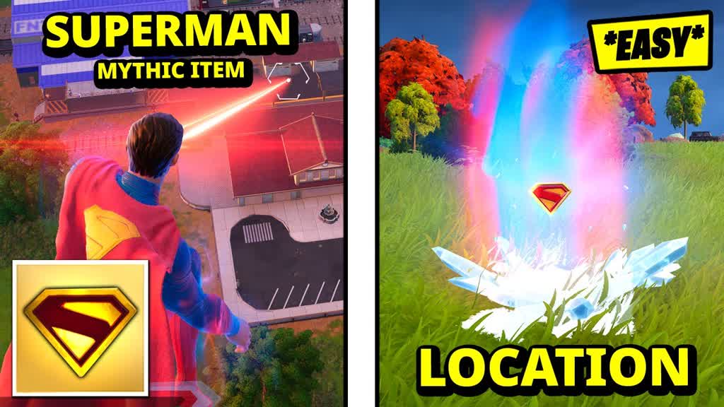 Fortnite: ปัญหาบั๊กเครื่องสำอาง Superman ใหม่ที่ทำให้แฟนเกมผิดหวัง