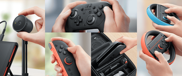 อุปกรณ์เสริมและคอนโทรลเลอร์ที่รองรับ Nintendo Switch 2: การอัปเดตเฟิร์มแวร์และตัวเลือกใหม่